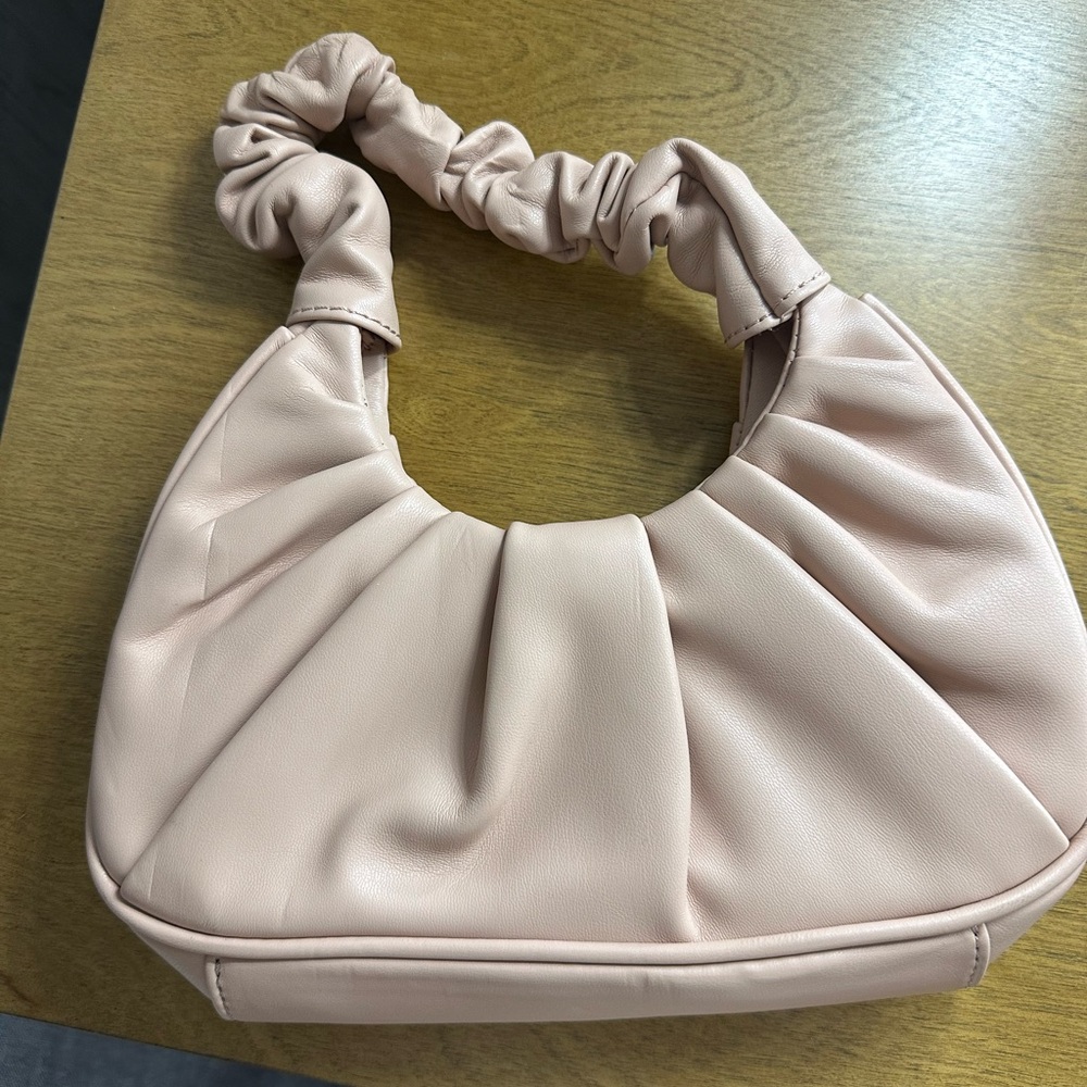 pink shoulder bag